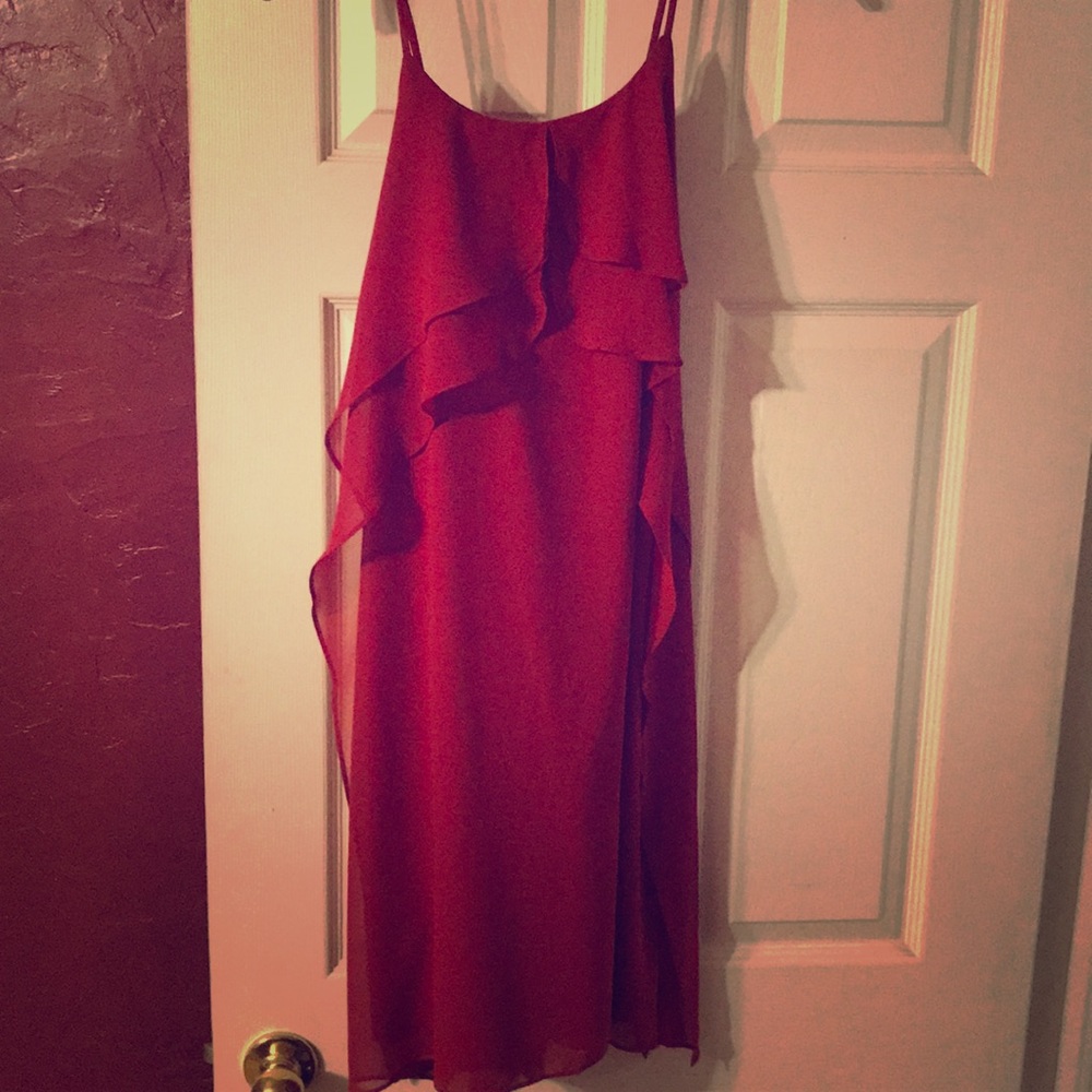Red dress